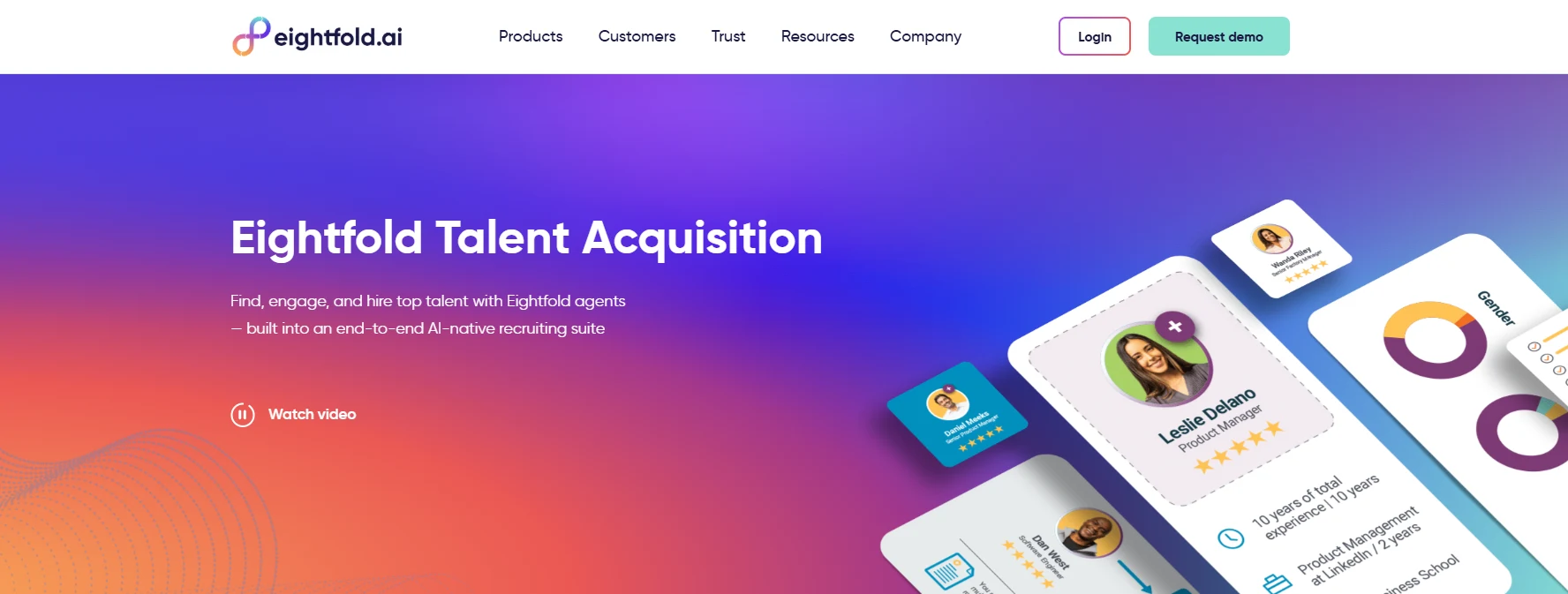 Eightfold AI talent acquisition platform