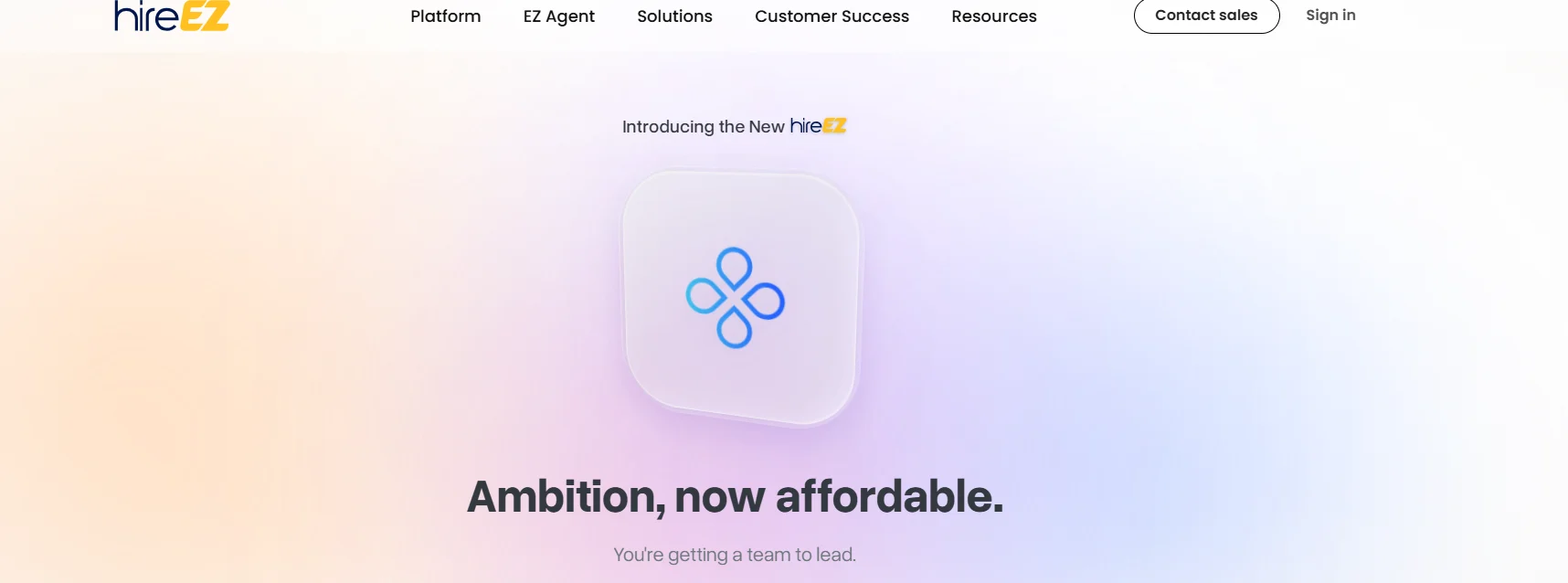 hireEZ agentic AI recruiting platform built on your ATS