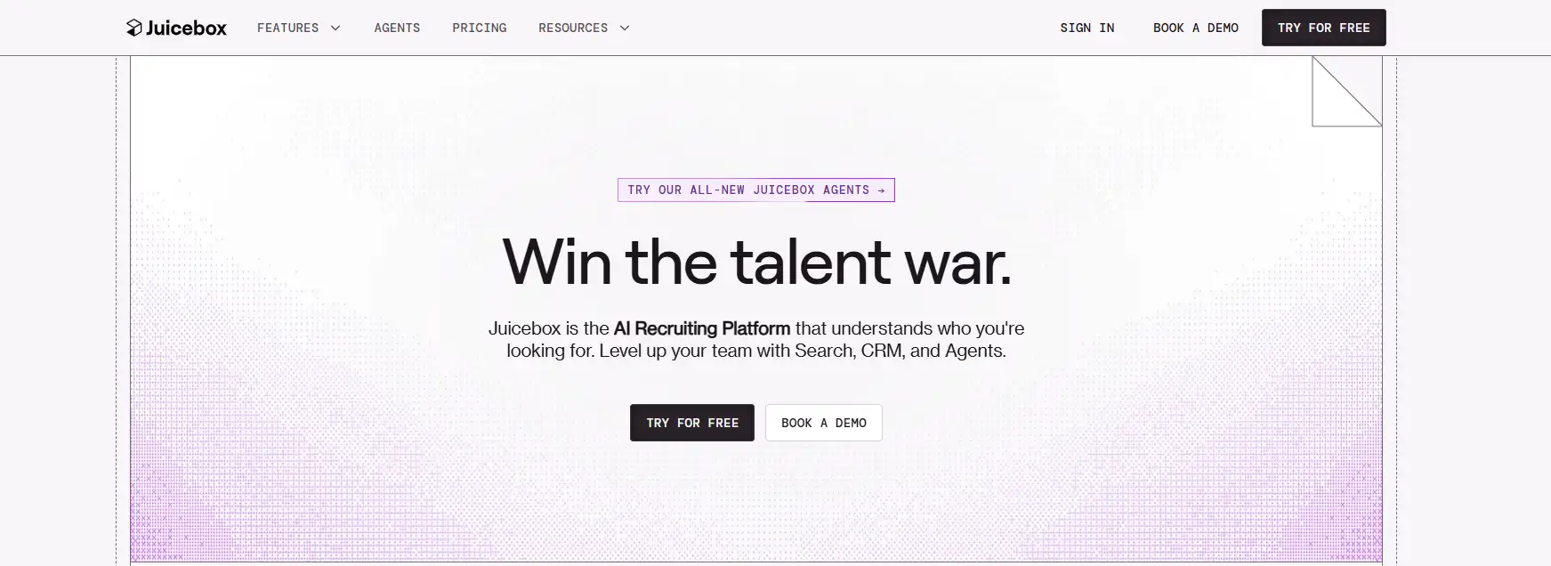 Juicebox AI-powered candidate sourcing platform
