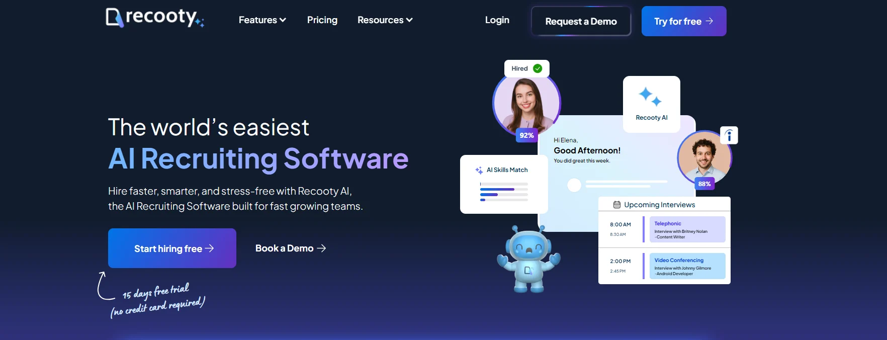 Recooty applicant tracking and job distribution platform